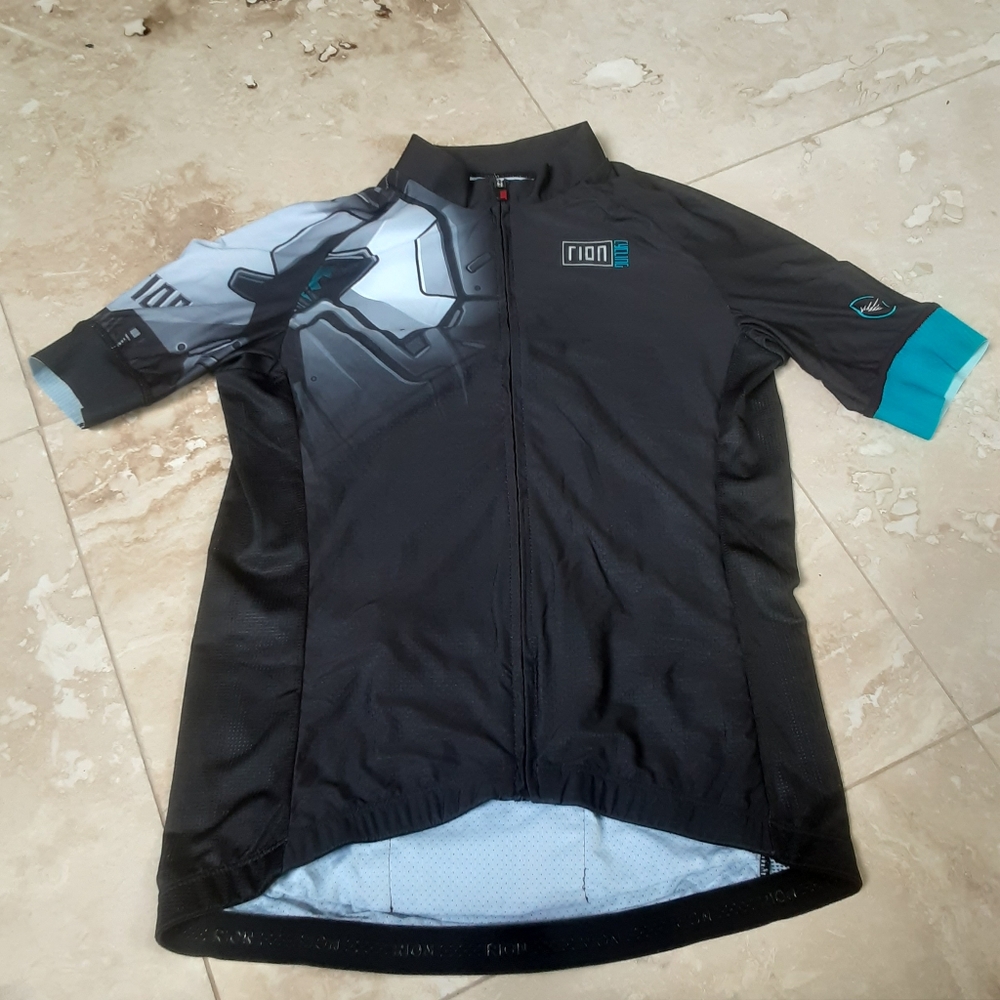 Rion Cycling Mesh Jersey, 4 Rear Cargo Pockets, NWOT